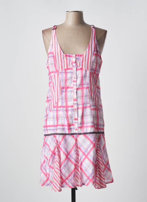 Rochie midi roz LOLA ESPELETA femeie