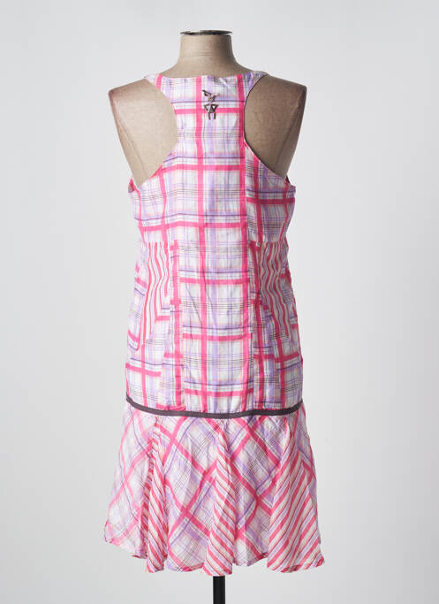 Rochie midi roz LOLA ESPELETA femeie