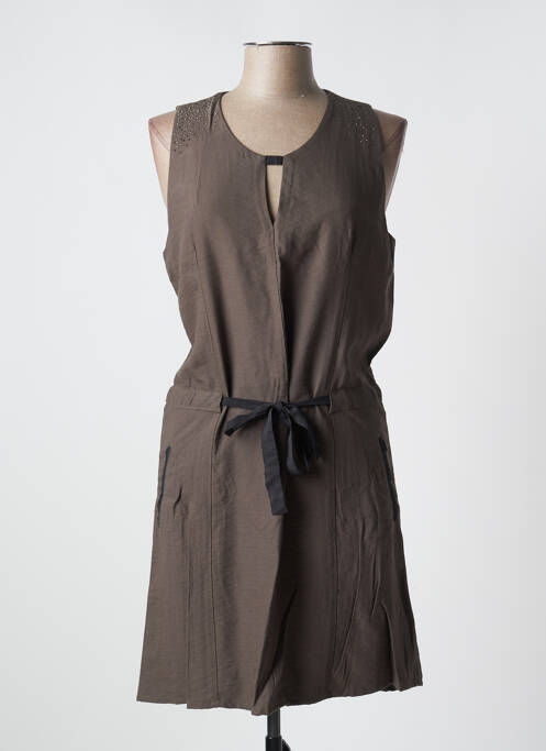 Rochie midi gri WOMN femeie