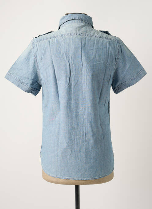 Cămașă cu mâneci scurte albastru SCHOTT bărbat