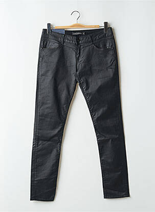 Pantalon slim talie joasă talie joasă negru KAPORAL femeie