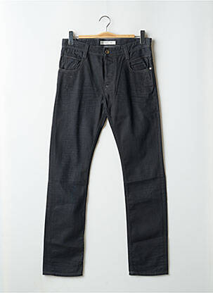 Blugi cu croială slim negru TEDDY SMITH bărbat