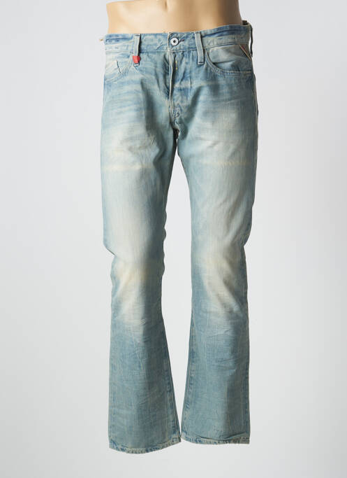 Blugi cu croială dreaptă albastru REPLAY bărbat