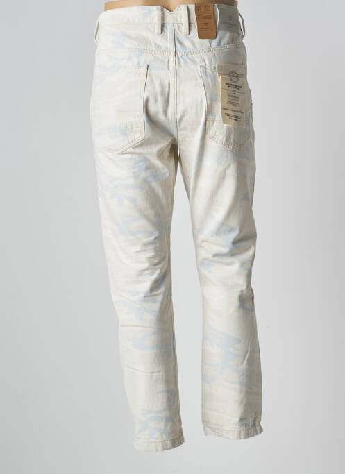 Blugi cu croială dreaptă alb SCOTCH & SODA bărbat