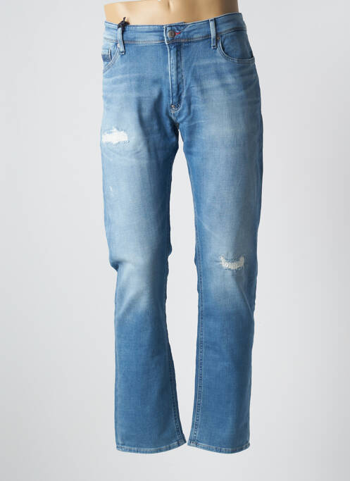 Blugi cu croială slim albastru TEDDY SMITH bărbat