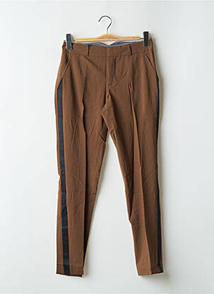 Pantalon drept maro LEON & HARPER femeie