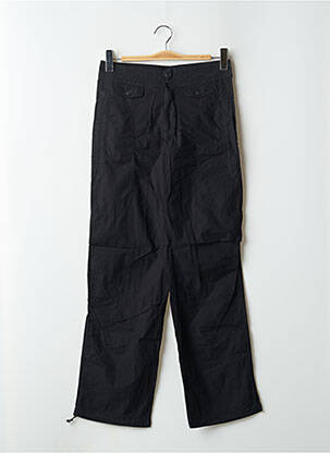 Pantalon drept țesătură poplin negru LADY SOUL femeie