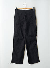 Pantalon drept țesătură poplin negru LADY SOUL femme