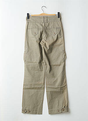Pantalon cargo talie înaltă talie înaltă verde LADY SOUL femeie