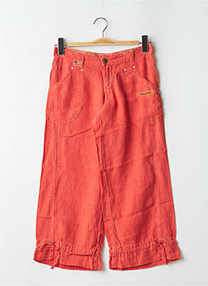 Pantalon trei sferturi roșu LOIS femeie