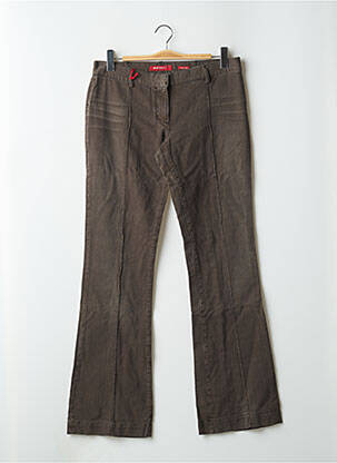 Blugi bootcut elasticitate talie joasă maro MISS SIXTY femeie