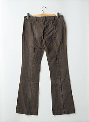 Blugi bootcut elasticitate talie joasă maro MISS SIXTY femeie