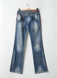 Blugi bootcut elasticitate talie joasă albastru MISS SIXTY femme