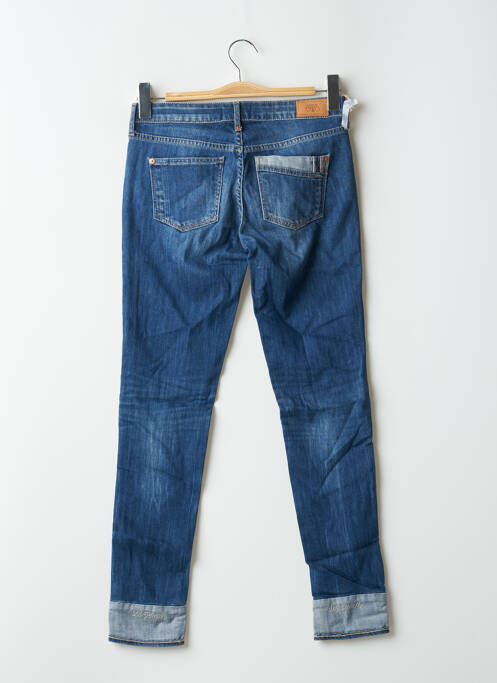 Blugi cu croială slim talie joasă talie joasă albastru LE TEMPS DES CERISES femme