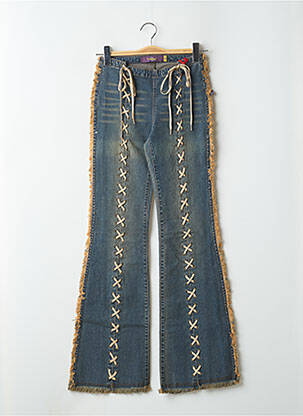 Blugi bootcut albastru NEW LONDON femeie