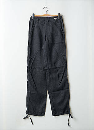 Pantalon drept țesătură crep mărime normală gri RWD femeie