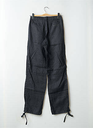 Pantalon drept țesătură crep mărime normală gri RWD femeie