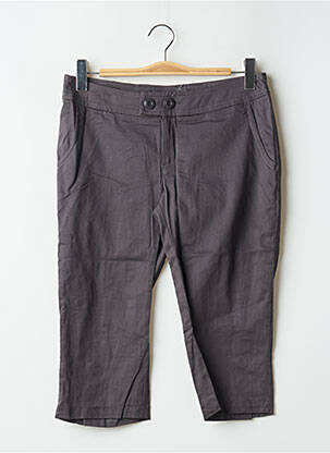 Pantalon trei sferturi talie joasă talie joasă gri VERO MODA femeie