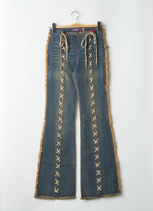 Blugi bootcut albastru NEW LONDON femeie