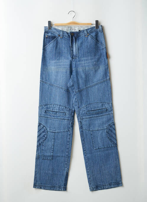 Blugi cu croială dreaptă albastru TWO ANGLE bărbat