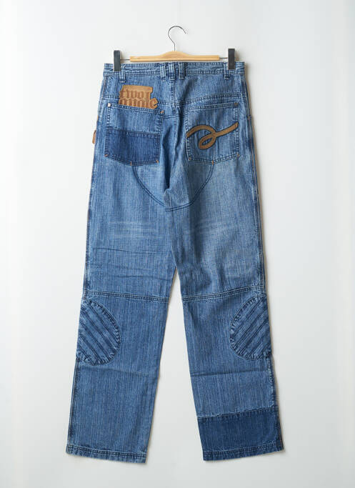 Blugi cu croială dreaptă albastru TWO ANGLE bărbat