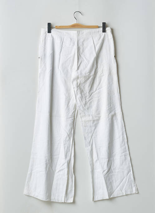 Pantalon larg alb 2 TWO femeie