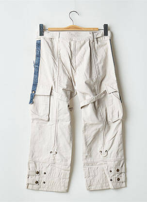 Pantalon trei sferturi talie joasă talie joasă bej BE YOU K femeie