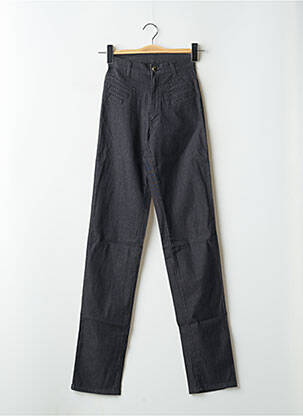 Pantalon drept elasticitate talie înaltă negru CASAGRANDE femeie