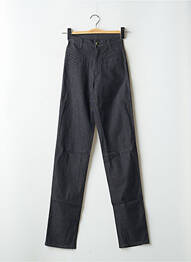 Pantalon drept elasticitate talie înaltă negru CASAGRANDE femeie