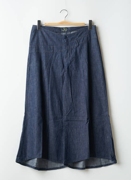 Pantalon trei sferturi croială fustă pantaloni scurți mărime normală albastru BE YOU K femme