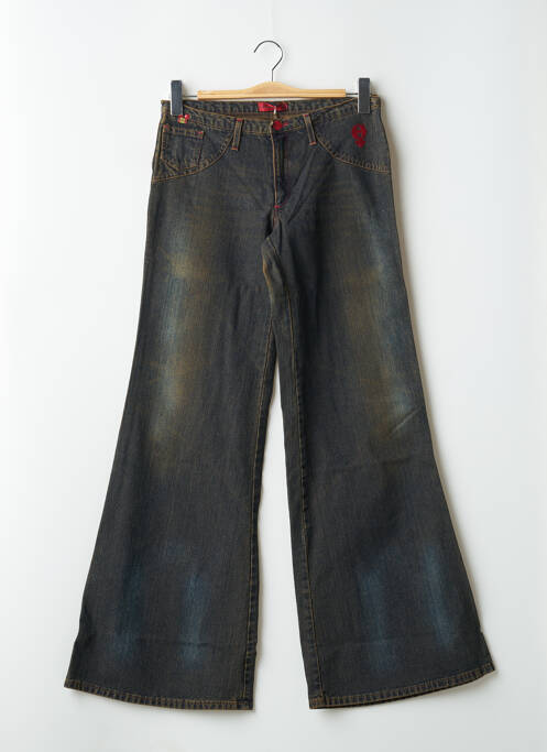 Blugi cu croială evazată albastru CIMARRON femeie