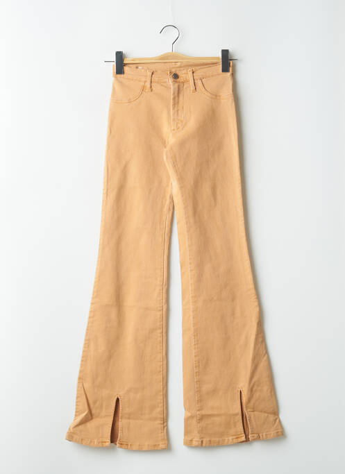 Blugi cu croială evazată bej CIMARRON femeie