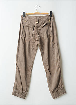 Pantalon cargo buzunare talie joasă verde SCHOOL RAG femeie