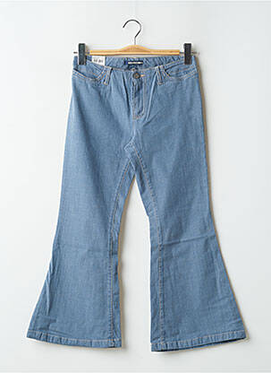 Blugi bootcut albastru SCHOOL RAG femeie