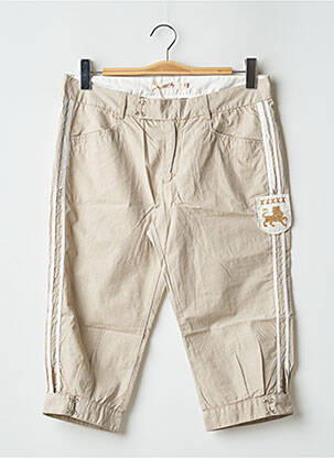 Pantalon trei sferturi bej SCHOOL RAG femeie