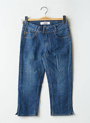 Pantalon trei sferturi albastru SCHOOL RAG femeie