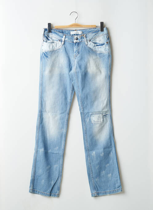 Blugi cu croială slim albastru SCHOOL RAG femeie