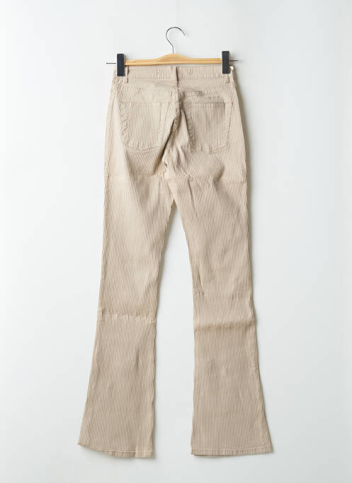 Pantalon evazat bej SCHOOL RAG femeie