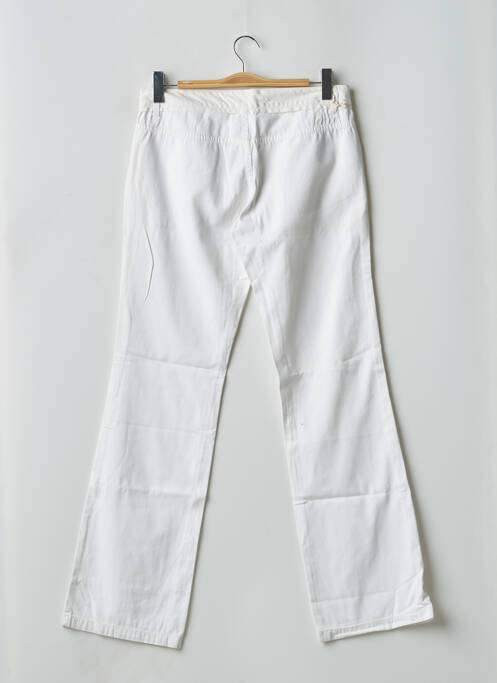 Blugi cu croială dreaptă alb SCHOOL RAG femeie