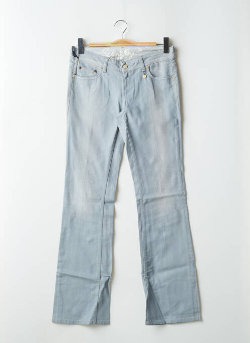 Blugi cu croială dreaptă albastru SCHOOL RAG femeie