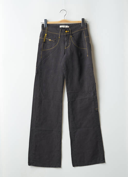 Pantalon drept gri SCHOOL RAG femeie