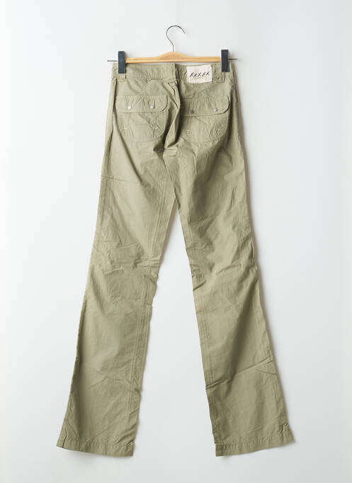 Pantalon drept verde SCHOOL RAG femeie