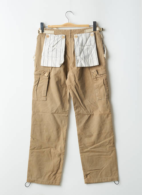 Pantalon drept țesătură poplin mărime normală bej SCHOOL RAG femme