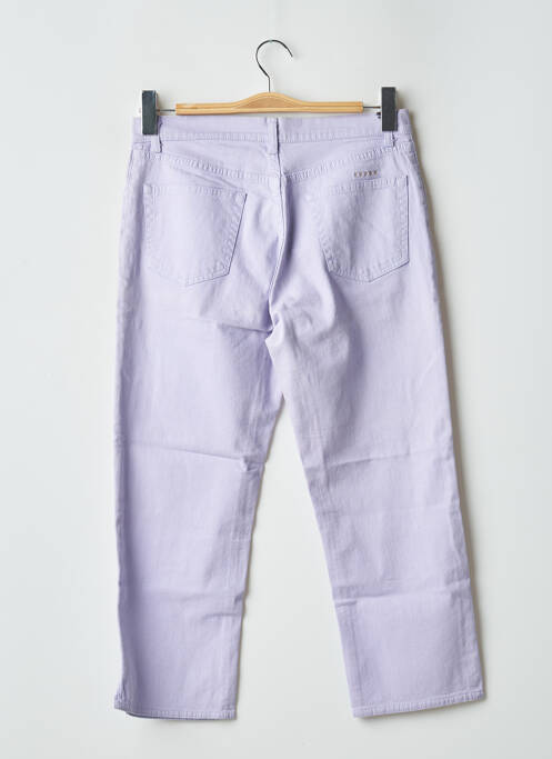Pantalon trei sferturi violet SCHOOL RAG femeie