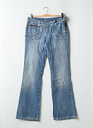 Blugi cu croială evazată albastru TEDDY SMITH femeie