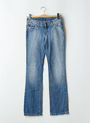 Blugi cu croială dreaptă albastru TEDDY SMITH femeie