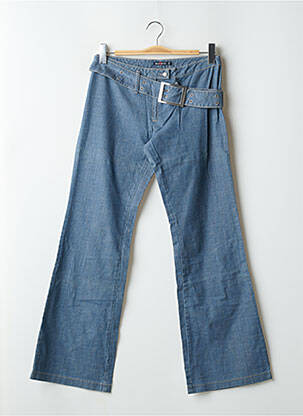 Blugi cu croială dreaptă albastru TEDDY SMITH femeie