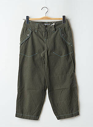 Pantalon trei sferturi verde TEDDY SMITH femeie
