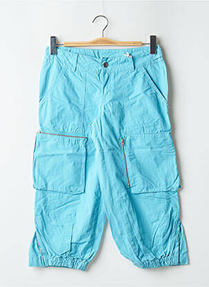 Pantalon trei sferturi albastru TEDDY SMITH femeie