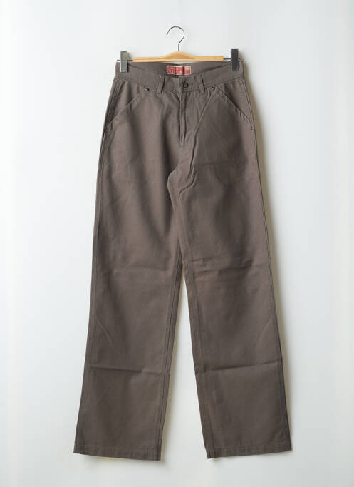 Blugi cu croială dreaptă verde TEDDY SMITH bărbat